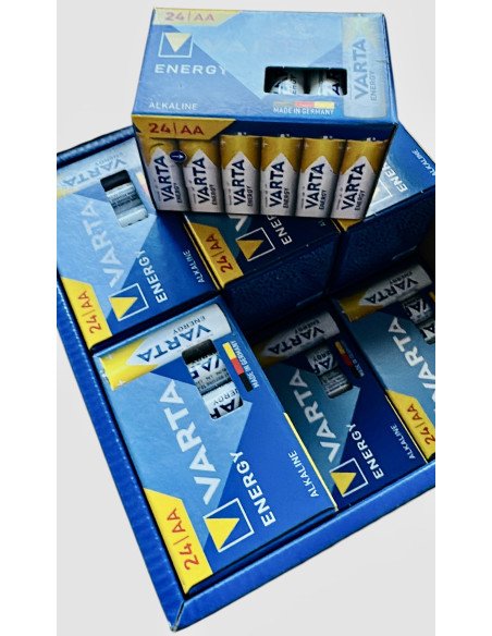 Varta Energy AA baterijos 24vnt (LR06 4106) | baterija.lt