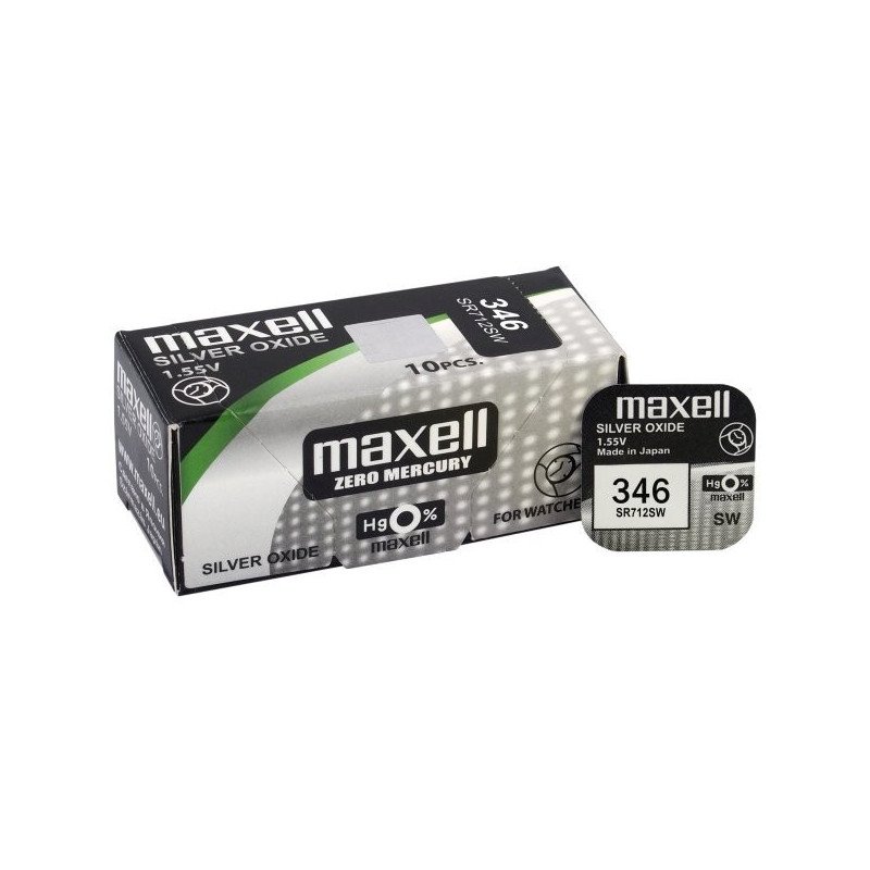 Maxell baterija 346 SR712SW | baterija.lt