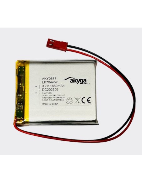 Akyga Li-polimer baterija 3.7 V – didesnė talpa prietaisams