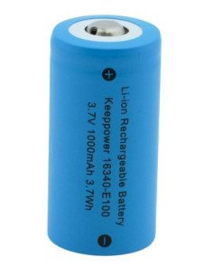 LIR16340 Įkraunama Baterija 3.7V 1000mAh | Baterija.lt