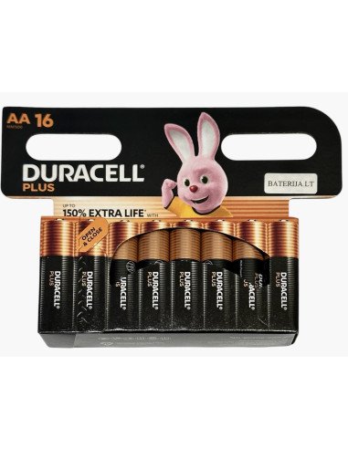 Duracell AA Power Boost 150% 16 pcs| Baterija.lt