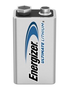 Energizer Ultimate Lithium L522 9V Battery – Lithium, Long Lasting, High Performance | baterija.lt