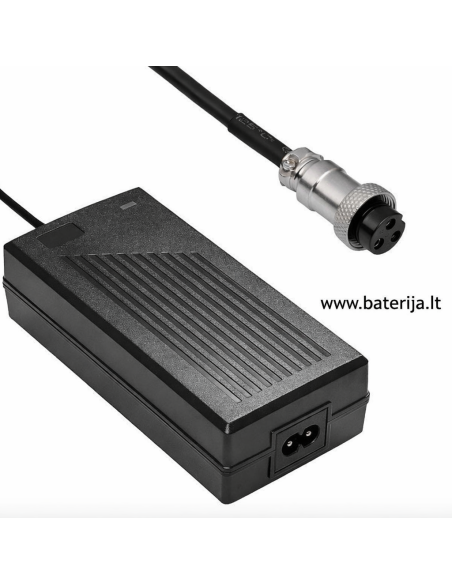 36 V E-bike Charger 42 V 2 A GX16 3-pin | baterija.lt