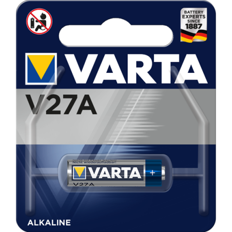 Varta V27A A27 12V baterija 4227 | baterija.lt