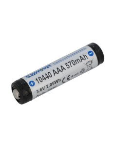 Keeppower 10440 570mAh 3,7V Li-Ion apsaugota baterija AAA | baterija.lt 2