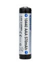 Keeppower 10440 570mAh 3,7V Li-Ion apsaugota baterija AAA | baterija.lt