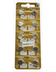 Renata 395 SR927SW GOLD Silver Oxide Battery 1.55V | baterija.lt