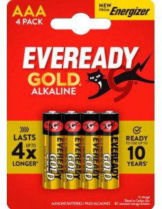 Eveready Gold LR03 AAA šarminės baterijos 4 vnt. | baterija.lt 2