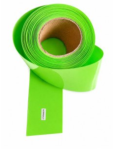PVC susitraukiantis vamzdis 90 mm 2:1 šviesiai žalias | baterija.lt