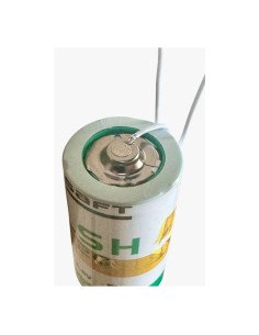 Saft LSH20 lithium battery 3.6 V with wires | baterija.lt