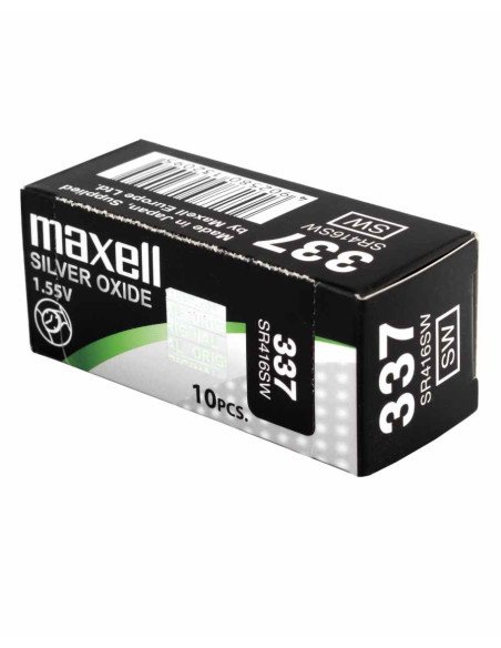 Maxell 337 SR416SW sidabro oksido baterija