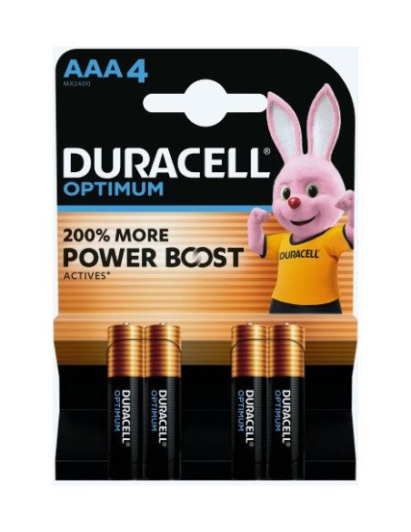 Duracell OPTIMUM 200% LR3 (4vnt) | baterija.lt