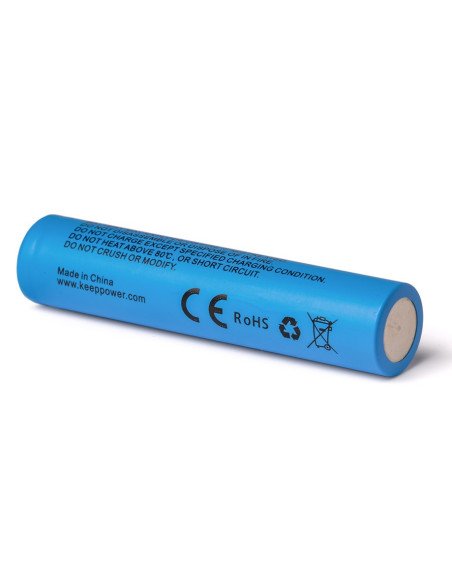 Keeppower E150 14650 Li-ion 1500 mAh 7 A | baterija.lt