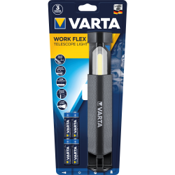Varta Work Flex Telescope Light work light with magnet | baterija.lt 2