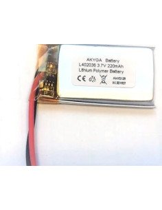 Akyga LP402036 3,7 V 220 mAh Li-Pol akumuliatorius su PCM | baterija.lt 2