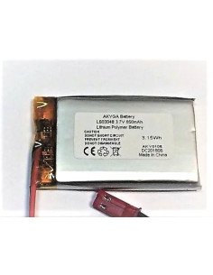 Lithium - polimer (603048) 850mAh 3,7V