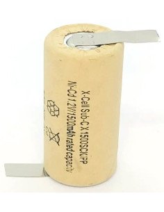 Xcell Ni‑Cd SC 1500mAh industrial cell with Z | baterija.lt 2
