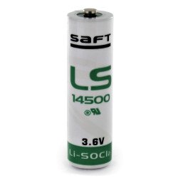 Saft LS14500 ličio baterija 3.6 V – AA industrinė | baterija.lt