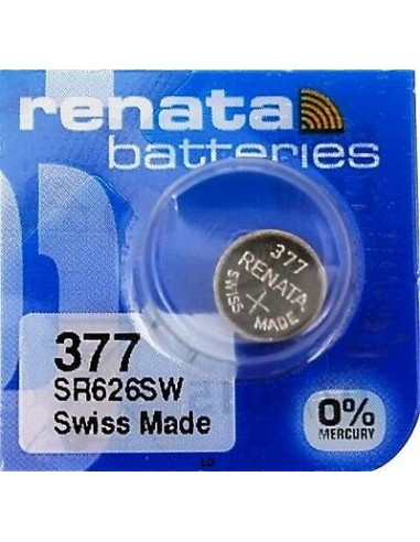 Renata battery 377 SR626SW - Batteries 
