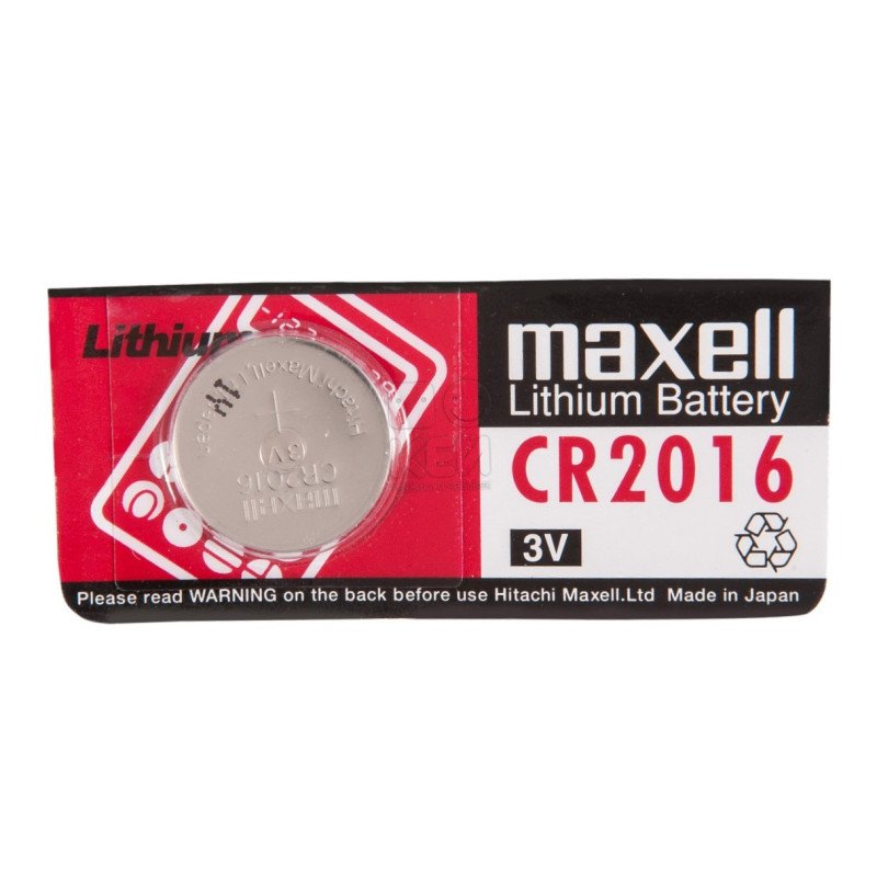 Maxell CR2016 3V Battery  1 pcs. | baterija.lt