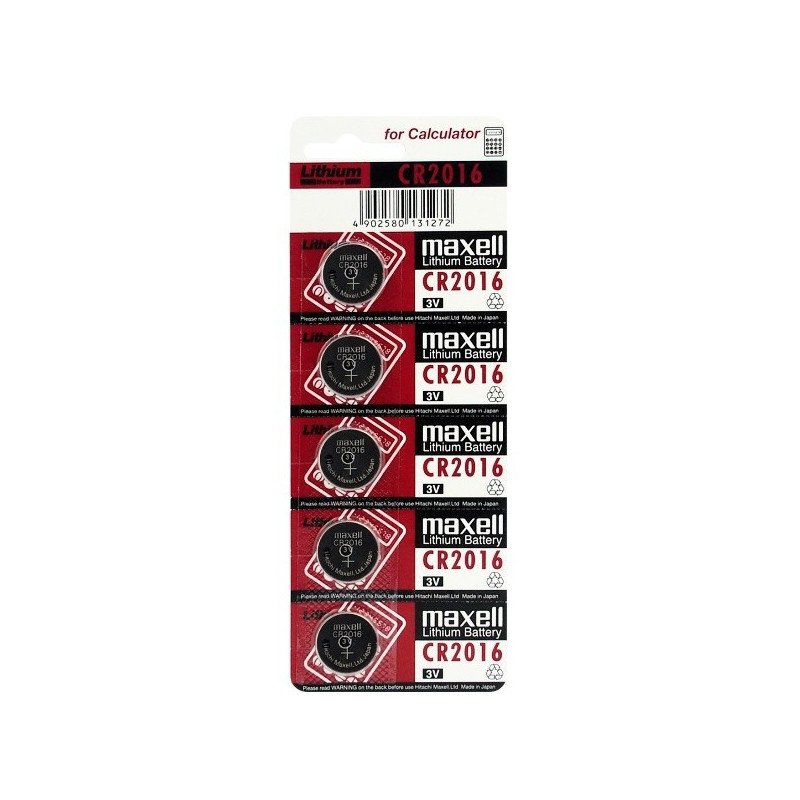 Maxell CR2016 Baterija 3V  1 vnt. pakuotė | baterija.lt