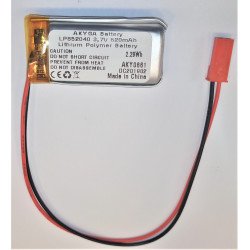 Akyga Li-polimer baterija (852040) 620 mAh 3.7 V | baterija.lt