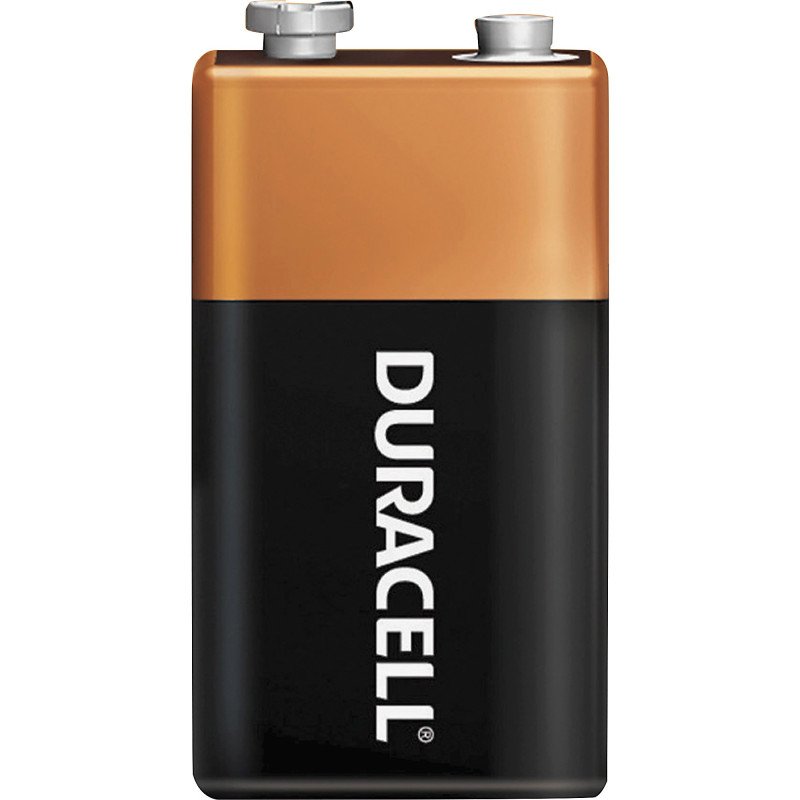 Duracell Extra Life 6LR61 MN1604 9V šarminė baterija | baterija.lt