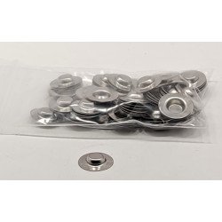 Positive Terminal Cap 8×2.5 mm Button Top (10 pcs) | baterija.lt