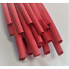 Heat shrink tube 6,4 / 3,2mm (red)