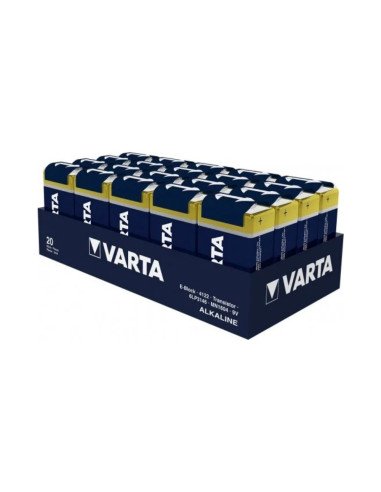 Varta Industrial Pro 9V 6LR61 alkaline battery | baterija.lt