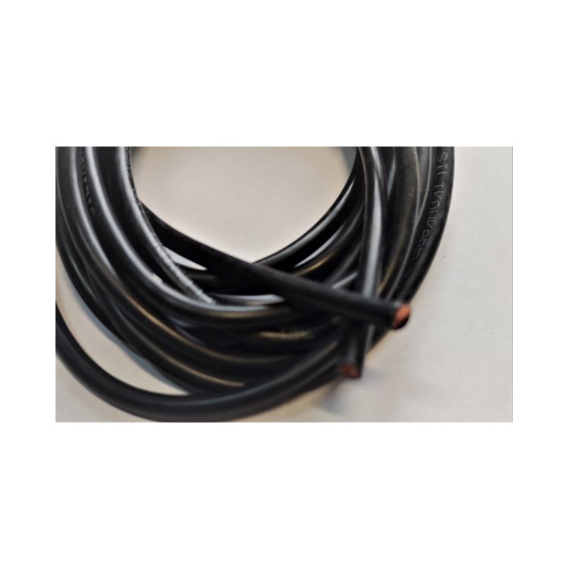 Silicone wire 6mm 8mm² (black)