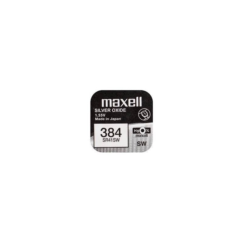 Maxell 384 / 392 SR41SW Silver Oxide Battery | baterija.lt