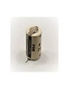 FDK CR17335SE 3V 1800mAh lithium battery CR2/3A, 2 solder pins | baterija.lt
