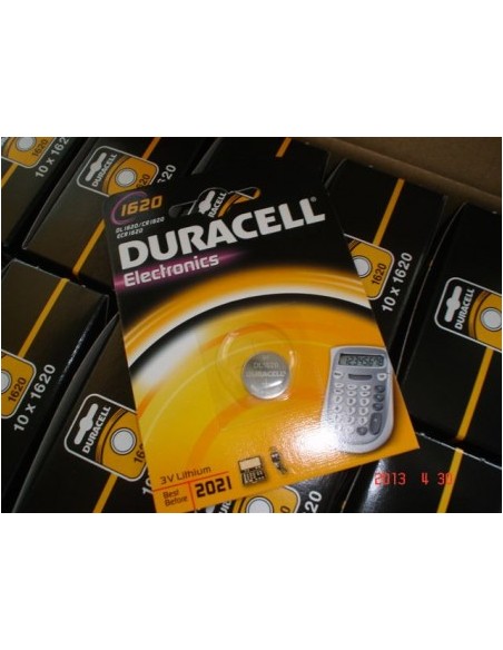 Duracell CR1620 lithium x 1 battery - HelloBatteries