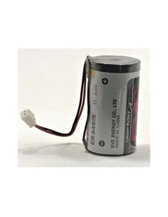 EVE ER34615 lithium battery 3.6V 19Ah Li-SOCl2, D, with Molex connector | baterija.lt