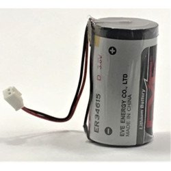 EVE Ličio baterija ER34615 3,6 V su molex jungtimi | baterija.lt