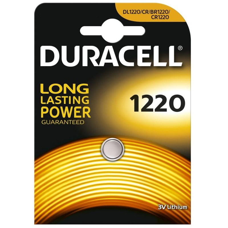 Duracell CR1220 Industry Ličio Baterija 3V  | baterija.lt