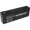 MultiPower AGM MP2.4-12C baterija 12V  2,4Ah