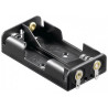 Battery holder for 2 psc AA