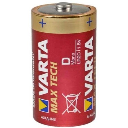 Varta 4720 LR20 D 1.5V Alkaline Cells 2pcs | baterija.lt