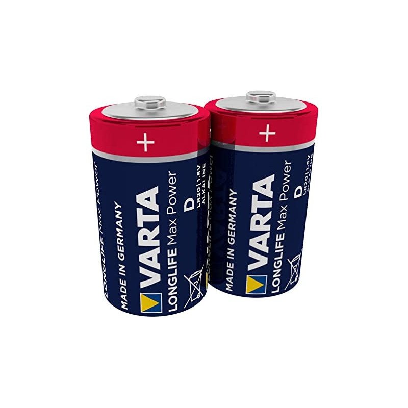 Varta 4720 LR20 D 1.5V Alkaline Cells 2pcs | baterija.lt