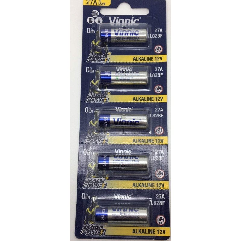 Vinnic 27A baterija A27 / MN27 / L828F 12V | baterija.lt