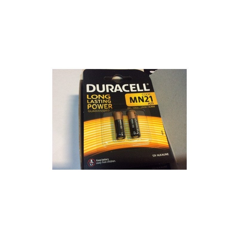 Duracell MN21 / 23A Alkaline Batteries 12V  A23| baterija.lt