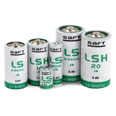 Saft LSH14 ličio baterija 3.6 V  | baterija.lt