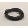 PVC copper wire 1mm 0,14mm (black)