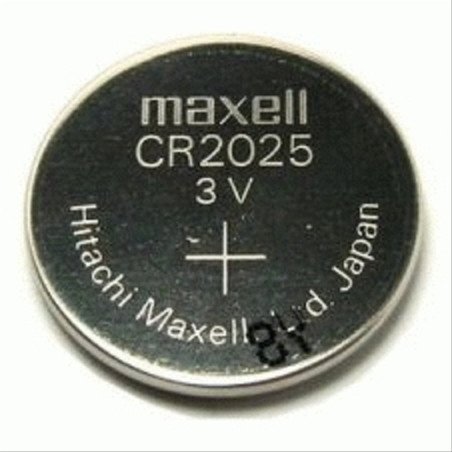 Maxell CR2025 3V Battery | 5 pcs. Pack | baterija.lt