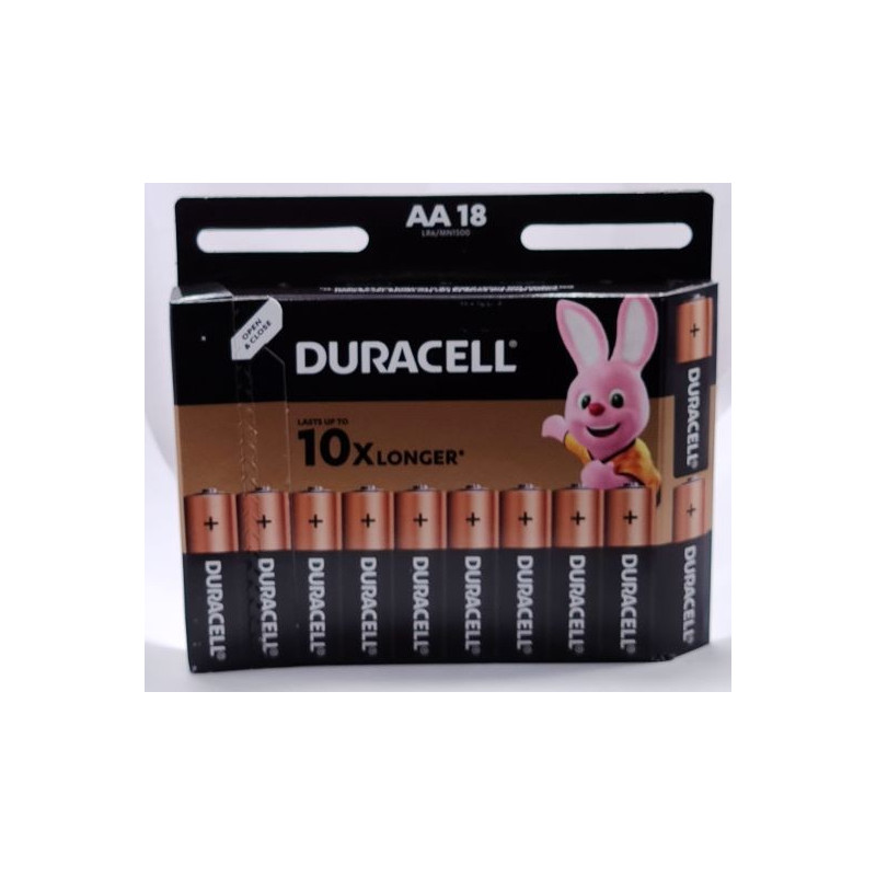 Duracell battery LR6 (18pcs)