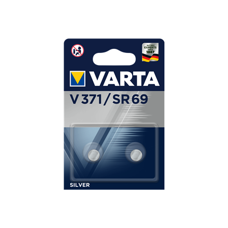 Varta 371 SR69 Silver Oxide Battery | baterija.lt