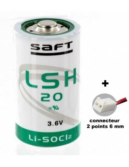 Saft LSH20 ličio baterija 3.6 V | baterija.lt