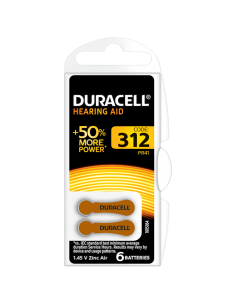 Duracell battery 312N6 1,4v
